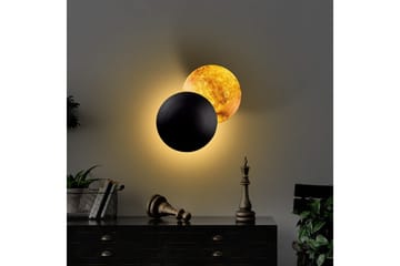 Vägglampa Zandel Svart / Koppar - Svart / Koppar - Belysning - Lampor & belysning inomhus - Vägglampa