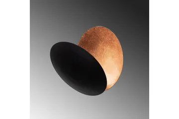 Vägglampa Zandel Svart / Koppar - Svart / Koppar - Belysning - Lampor & belysning inomhus - Vägglampa