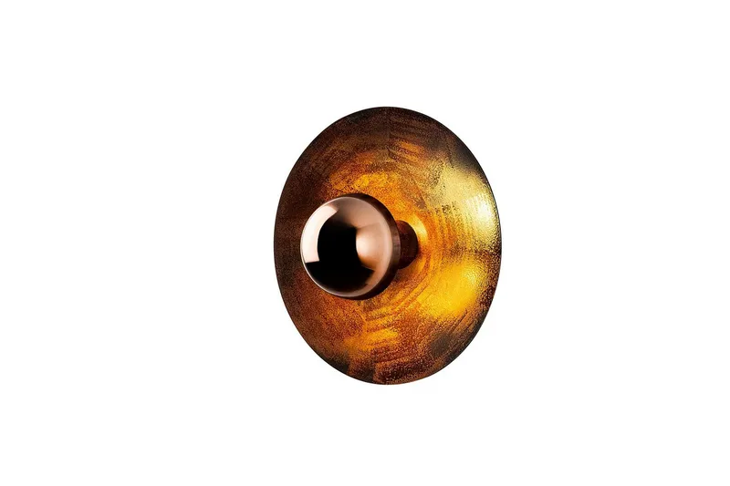 Vägglampa Zindale Koppar, 28 x 26 cm