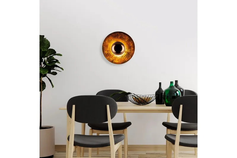 Vägglampa Zindale Koppar - 38 x 31 cm - Belysning - Lampor & belysning inomhus - Vägglampa