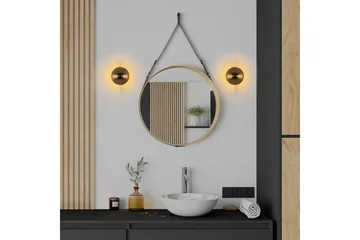 Vägglampa Polmar Rany - Diameter: 16 cm - Belysning - Lampor & belysning inomhus - Vägglampa