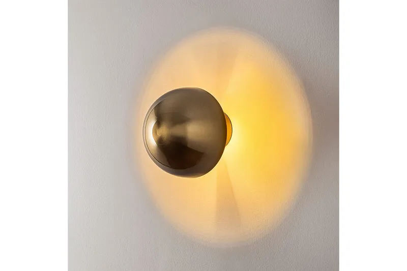 Vägglampa Polmar Rany - Diameter: 16 cm - Belysning - Lampor & belysning inomhus - Vägglampa