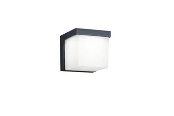 Yangtze LED Vägglampa antracit - Antracit/Vit - Belysning - Utelampor & utomhusbelysning - Fasadbelysning & vägglyktor