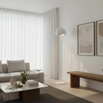 Vyrel Golvlampa 34 cm - Vit - Belysning - Lampor & belysning inomhus - Golvlampa