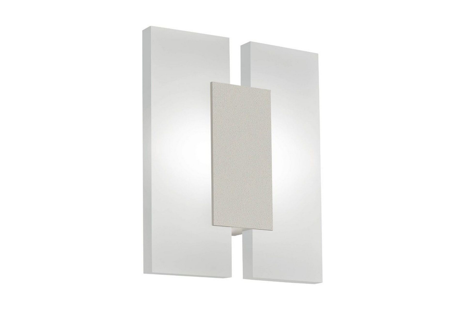 V&auml;gg-/Taklampa Eglo Metrass 2 Nickel-Matt/Satin - Nickel
