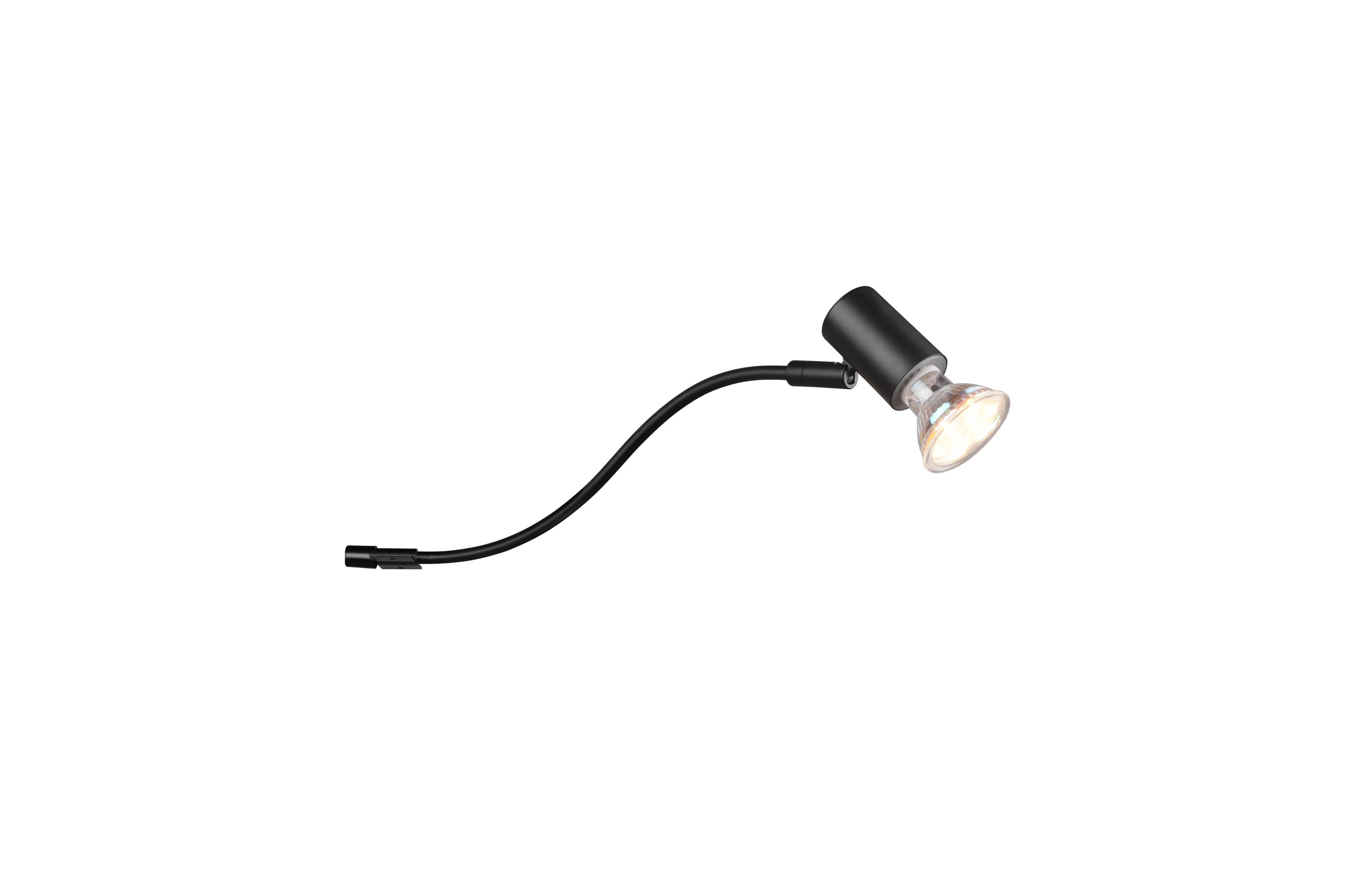 Giada H2O vägglampa 1L GU10 mattsvart Matt svart