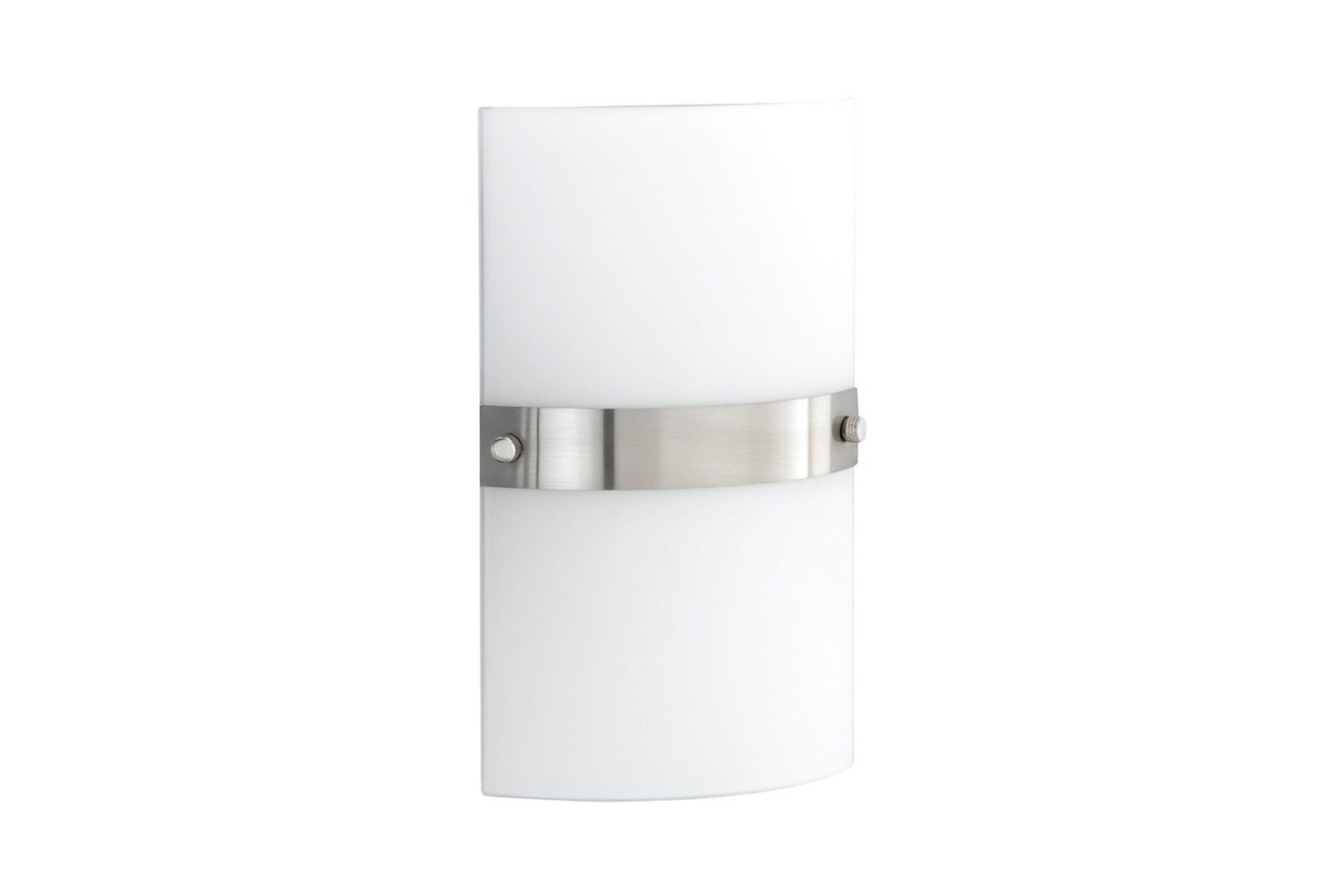 Kvadrat Vägglampa Kvadrat - Vit/Ljusgrå
