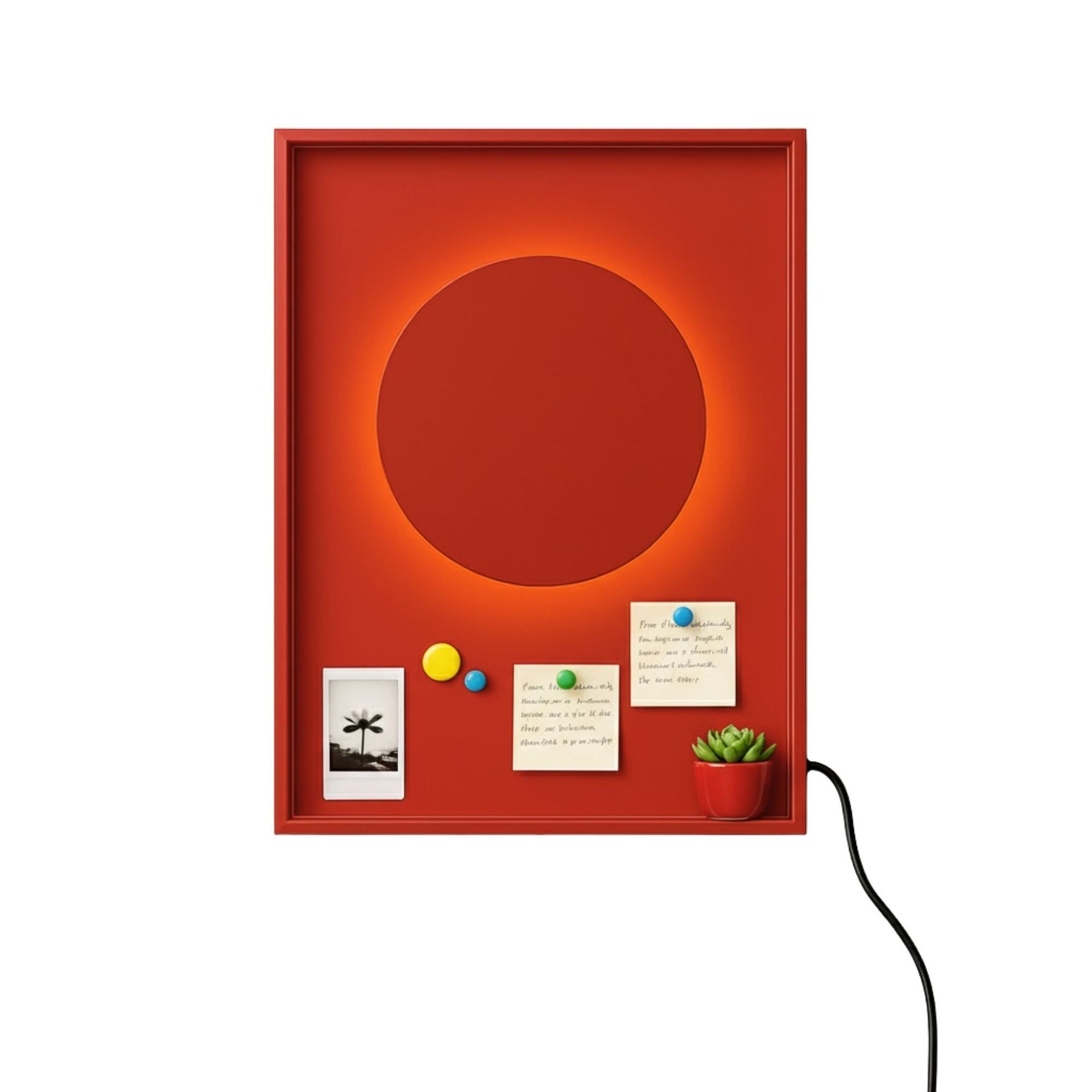 Loomba Vägglampa 45 cm - Röd