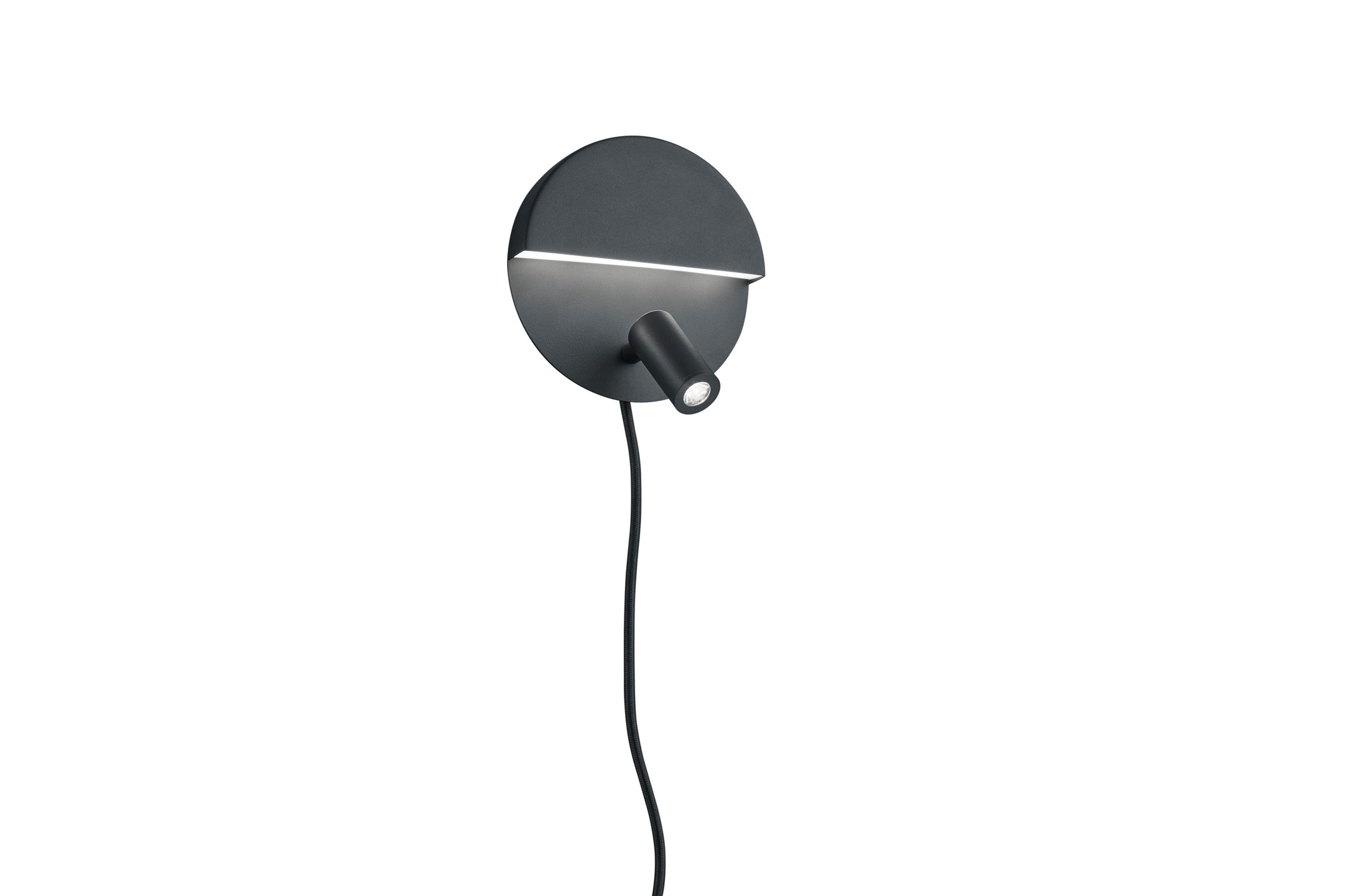 Mario LED vägglampa mattsvart Svart