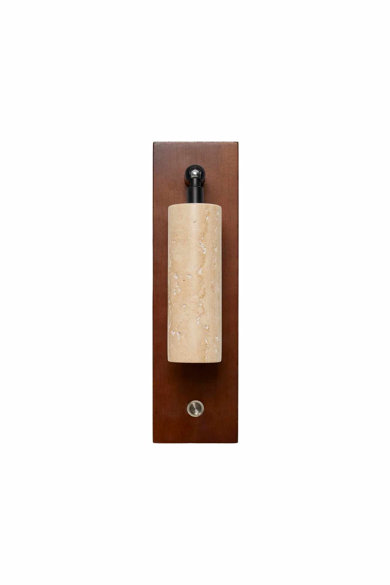 Orvyn Vägglampa 13 cm - Beige Valnöt
