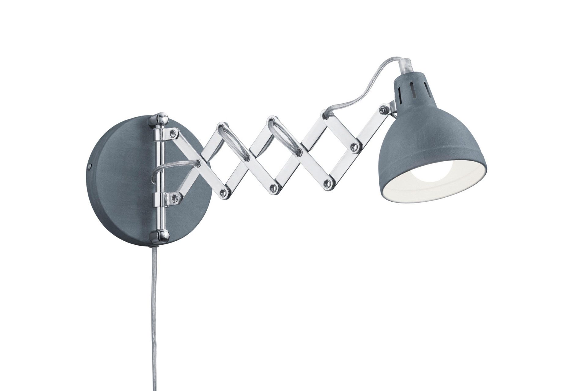 Scissor Vägglampa E14 betong - Betong