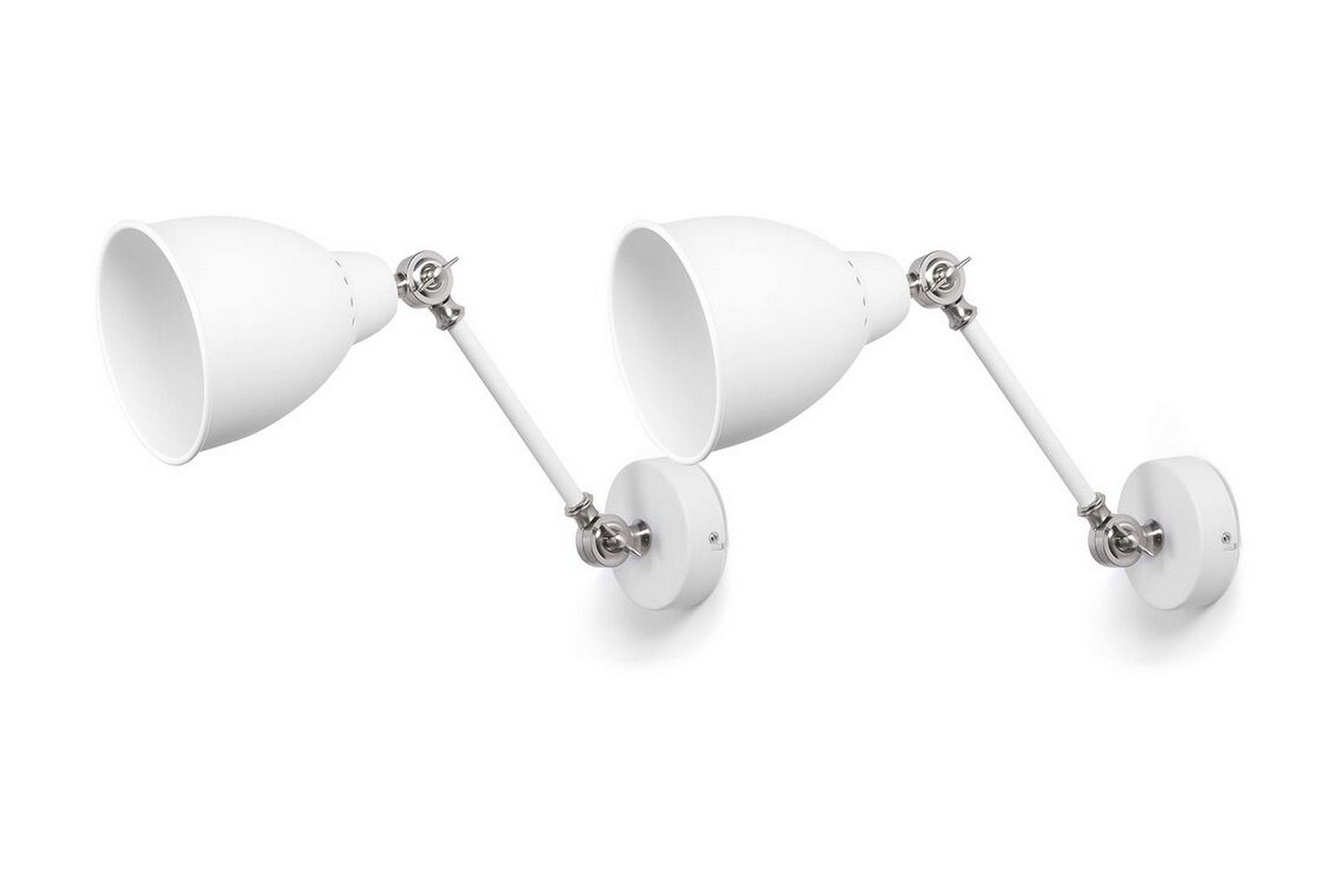 Tillatoba Vägglampa M 2-pack - Vit