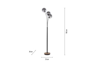 Widow Just Light Golvlampa - Wood - Belysning - Lampor & belysning inomhus - Golvlampa