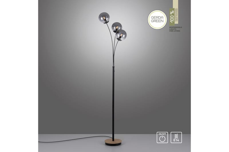 Widow Just Light Golvlampa - Wood - Belysning - Lampor & belysning inomhus - Golvlampa