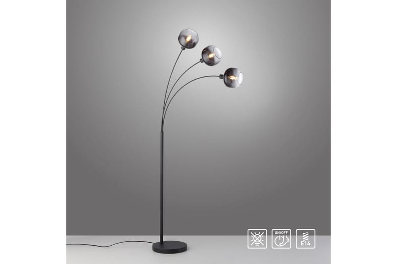 Zea Just Light Golvlampa - Black - Belysning - Lampor & belysning inomhus - Golvlampa