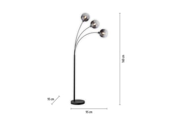 Zea Just Light Golvlampa - Black - Belysning - Lampor & belysning inomhus - Golvlampa