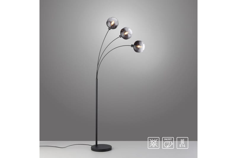 Zea Just Light Golvlampa - Black - Belysning - Lampor & belysning inomhus - Golvlampa