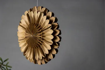 Järvsön Adventsstjärna / Jullampa 60 cm - Brun - Belysning - Julbelysning - Adventsstjärna