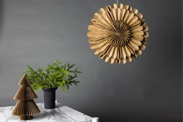 Järvsön Adventsstjärna / Jullampa 60 cm - Brun - Belysning - Julbelysning - Adventsstjärna