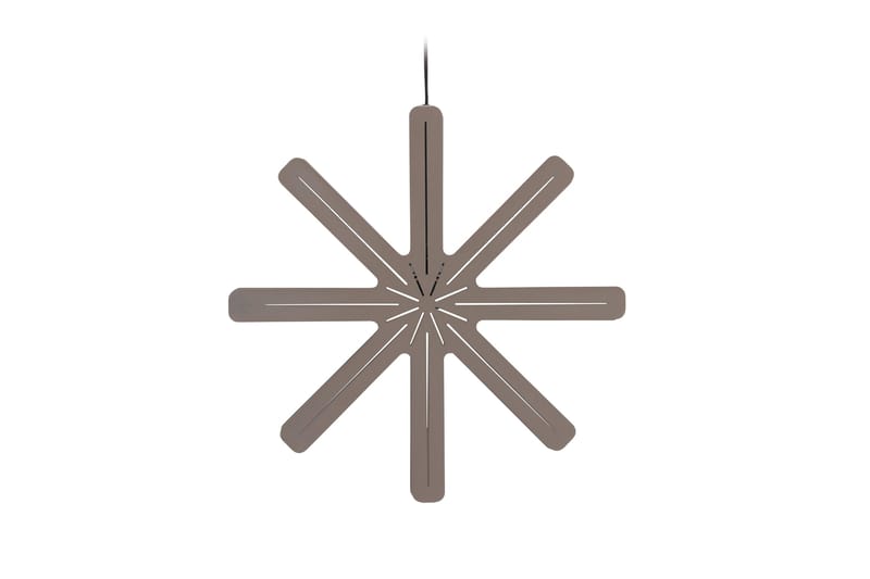 Säfsen Adventsstjärna / Jullampa 60 cm, Mocca