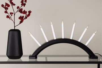 Kebnekaise Ljusstake - Svart - Belysning - Julbelysning - Jullampor