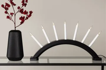 Kebnekaise Ljusstake - Svart - Belysning - Julbelysning - Jullampor