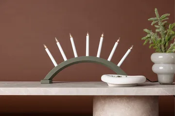 Kebnekaise Ljusstake - Grön - Belysning - Julbelysning - Jullampor