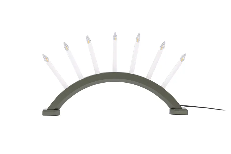 Kebnekaise Ljusstake - Grön - Belysning - Julbelysning - Jullampor