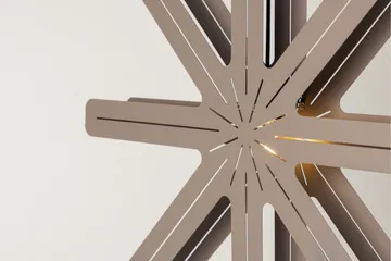 Säfsen Adventsstjärna / Jullampa 80 cm - Mocca - Belysning - Julbelysning - Adventsstjärna