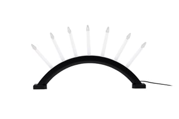 Kebnekaise Ljusstake - Svart - Belysning - Julbelysning - Jullampor