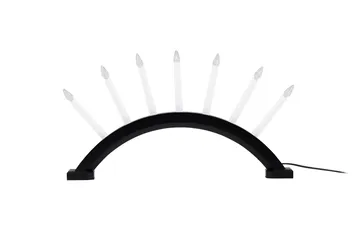 Kebnekaise Ljusstake - Svart - Belysning - Julbelysning - Jullampor