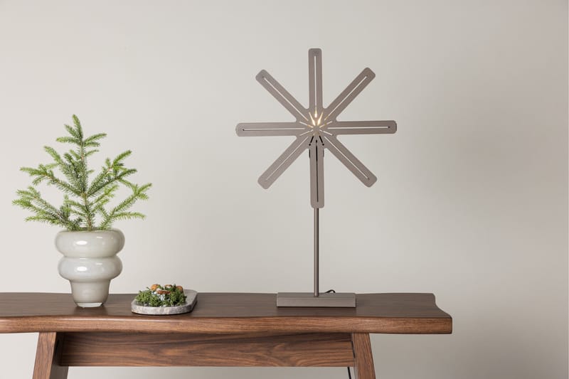 Säfsen Adventsstjärna / Jullampa 40 cm - Brun - Belysning - Julbelysning - Adventsstjärna