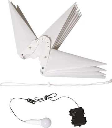 Alice Adventsstjärna 60 cm i Plast med batteri och LED - Vit - Belysning - Julbelysning - Adventsstjärna