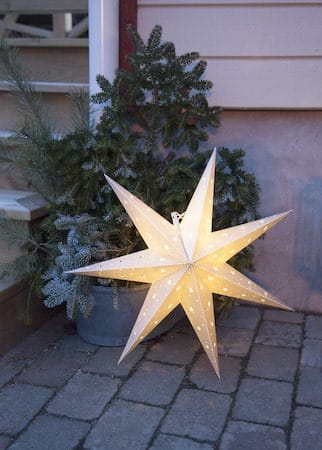 Alice Stjärna belysning 60 cm - vit - Belysning - Julbelysning - Julbelysning utomhus