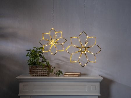 Amaze Hängande dekoration belysning 30 cm - guld - Belysning - Julbelysning - Jullampor