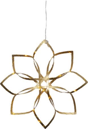 Amaze Hängande dekoration belysning 30 cm - guld - Belysning - Julbelysning - Jullampor