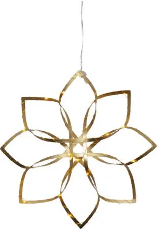 Amaze Hängande dekoration belysning 30 cm - guld - Belysning - Julbelysning - Jullampor