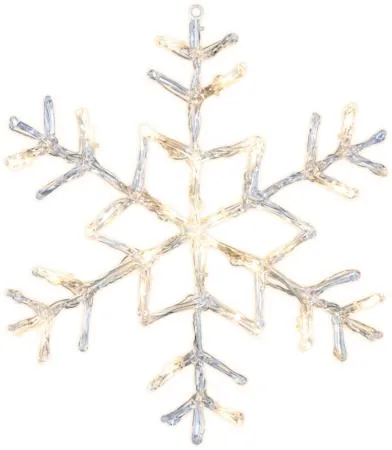 Antarctica LED-Snöflinga Jul Utomhus 40 cm 24 Varmvita Ljus - Varmvit - Belysning - Julbelysning - Julbelysning utomhus