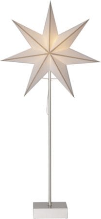 Astro Stjärna på fot 35 cm - vit och beige - Belysning - Julbelysning - Jullampor