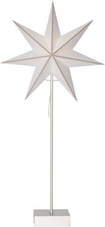 Astro Stjärna på fot 35 cm - vit och beige - Belysning - Julbelysning - Jullampor