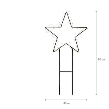 Barlumi Siluett Dekorationsbelysning 80 cm - svart - Belysning - Julbelysning - Jullampor