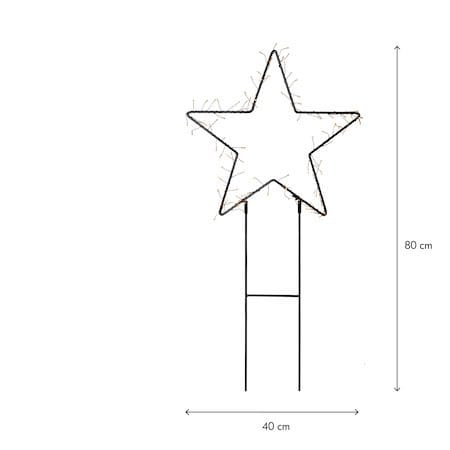Barlumi Siluett Dekorationsbelysning 80 cm - svart - Belysning - Julbelysning - Jullampor