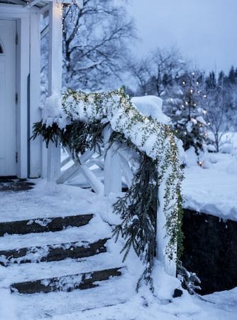 Barr Girland 170 cm - grön - Belysning - Julbelysning - Julbelysning utomhus