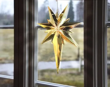 Betlehem Julstjärna 25 cm - mässing - Belysning - Julbelysning - Jullampor