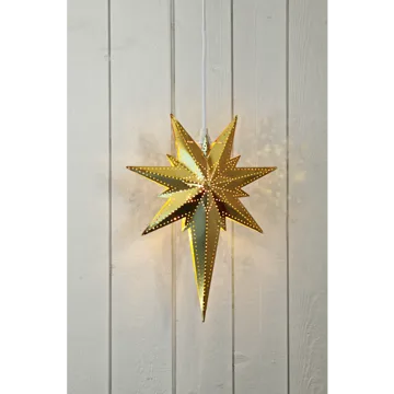 Betlehem Liten Adventsstjärna 25 cm – Jullampa i metall - Koppar - Belysning - Julbelysning - Adventsstjärna