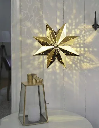 Classic Julstjärna 28 cm - mässing - Belysning - Julbelysning - Jullampor