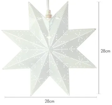 Classic Julstjärna 28 cm - vit - Belysning - Julbelysning - Jullampor
