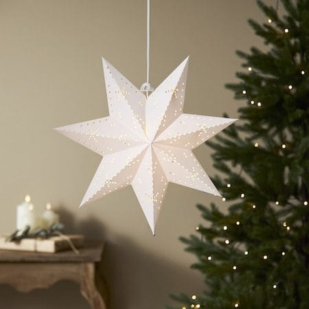 Classic Julstjärna 45 cm - vit - Belysning - Julbelysning - Jullampor