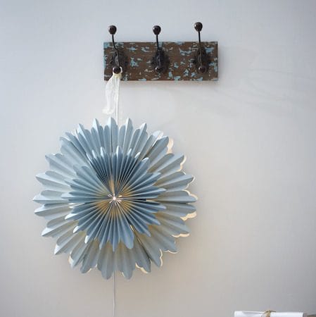 Crystal Pappersstjärna 50 cm - isblå - Belysning - Julbelysning - Jullampor