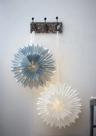 Crystal Pappersstjärna 50 cm - vit - Belysning - Julbelysning - Adventsstjärna